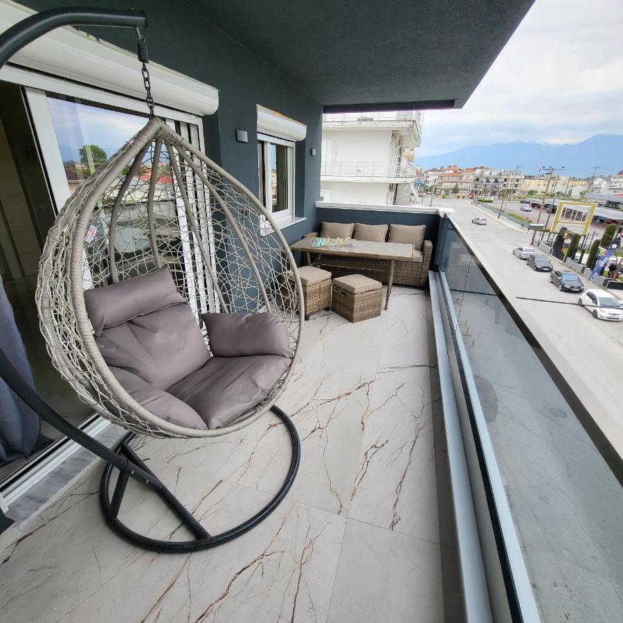 Luksuzni Apartman Harmonija Paralija Paralía Buitenkant foto